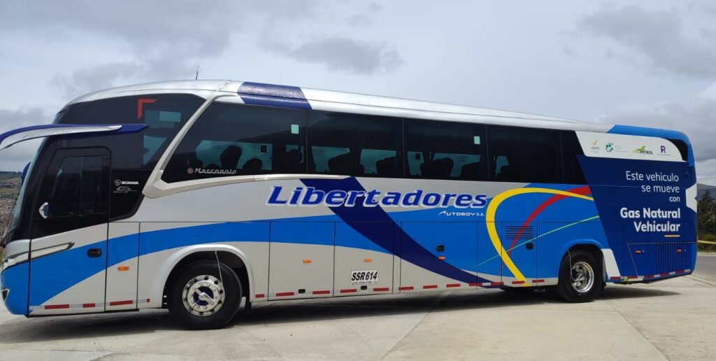 Intergas Bus Primer bus intermunicipal a gas natural en la ruta Boyacá - Bogotá ...