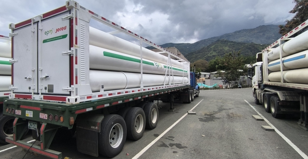 EPM importa equipos para transporte de gas natural comprimido