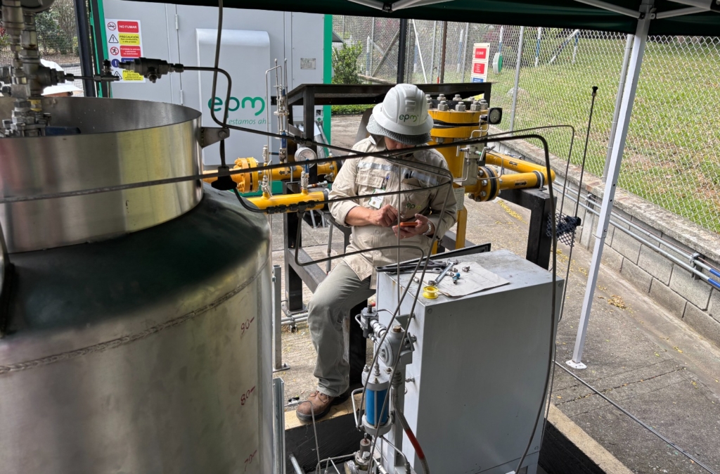 EPM instala el equipo de odorización de gas más moderno de Sudamérica