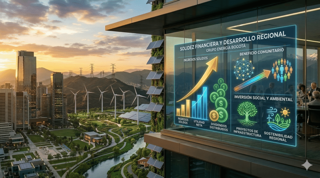 El Grupo Energía Bogotá cerró 2025 con resultados históricos