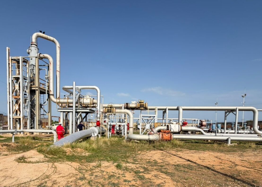 Reservas de gas cayeron 17% en 2025